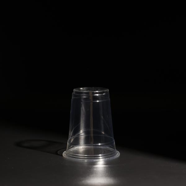 Plastic Disposable PET Cup High Transparent Cold Drink Plastic Cups With Lid