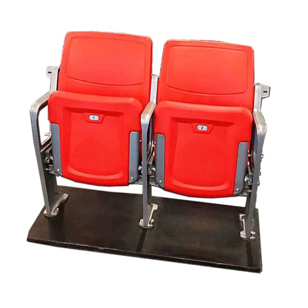 Retractable Grandstand Seating with Foldable Backrests - Durable HDPE Material and Customizable Options for Indoor Sports Arenas
