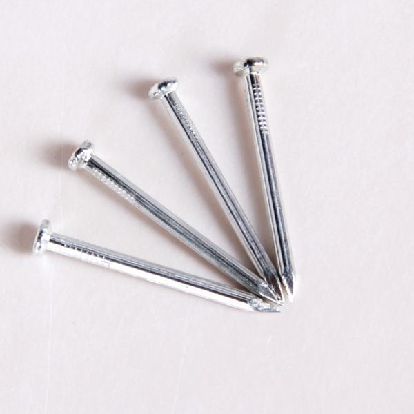 Серебряные высокоуглеродные бетонные ногти по заказу 3/4 дюйма - 6 дюймов