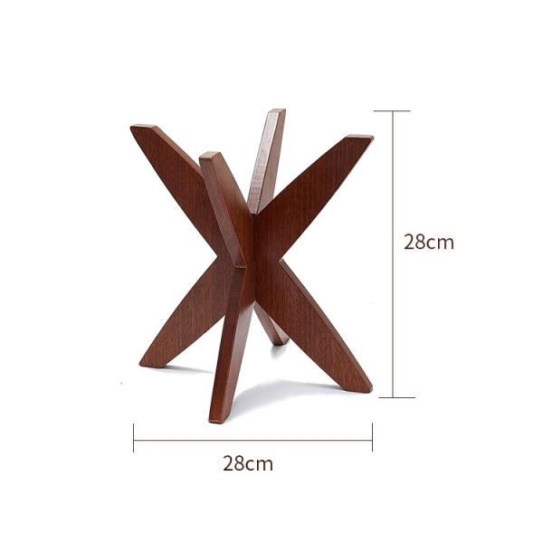 Wooden 2 3 Tier Snack Fruit Platter Candy Tray Dessert Display Shelf Decoration Wedding Cake Stand