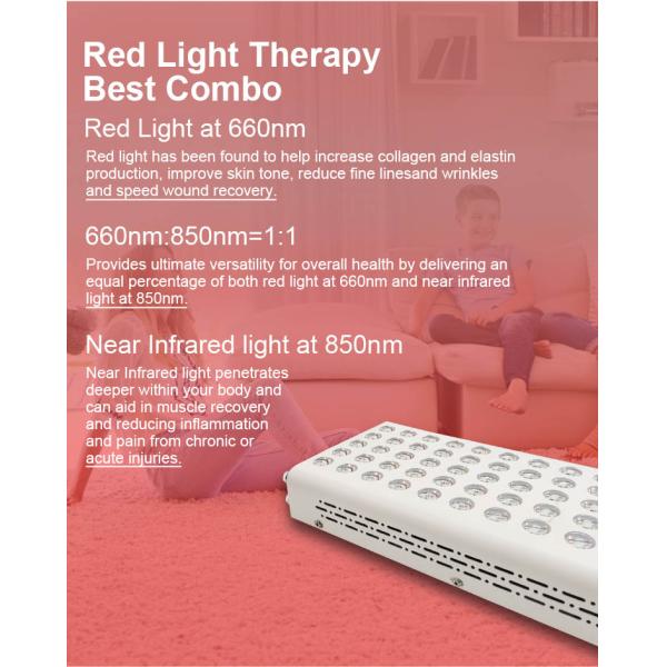 300W - 3000W Infrared LED Light Panel 660nm 850nm Red Light Full Body Panel