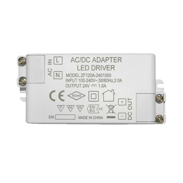24V 1A Constant Voltage LED Driver 24W Electronic Transformer for LED Light Charging Lighting Solutions Service