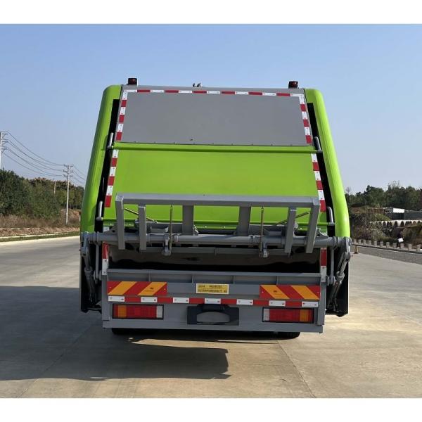 18000KG Pure Electric Sanitation Truck 6 Wheels Garbage Truck With Compactor