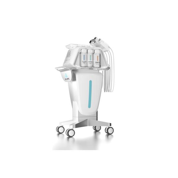New M6 Facial Management Device Blackhead Removal Hydra Facial Dead Skin Removal Combined With Plasma, Mesotherapy gun