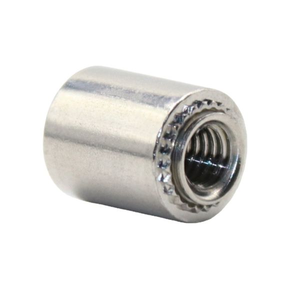 Stainless Steel Self Clinching Blind Fasteners Waterproof Riveting Nut BS Threaded