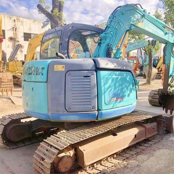 Buena salud 7 toneladas de excavadora japonesa original usada kobelco sk70 máquina excavadora en Shanghai