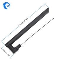 Antenne Wifi haute puissance de 5 Dbi 2.4 GHz Omni Antenne avec plomb volant et Ipex pour les routeurs