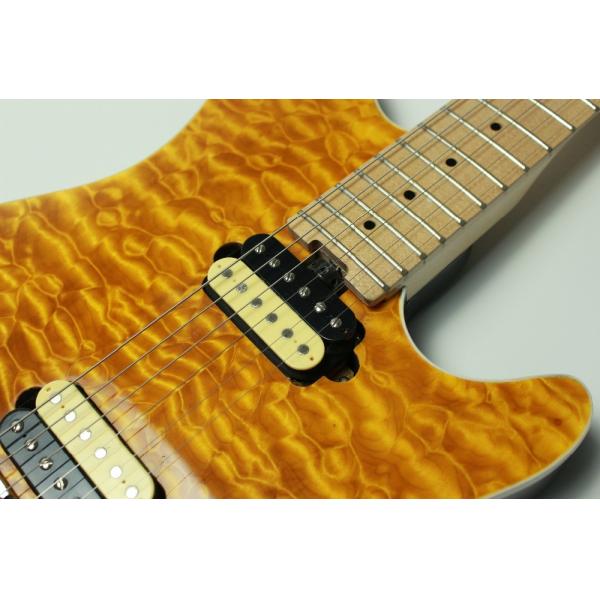 Ernie Ball Music man AXis eletric guitar AAAAA grade quilted maple top floyd rose bridge