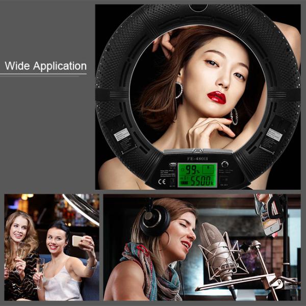 кольцо цвета Bi 18inch освещает 480 СИД для дисплея 96w Lcd дистанционного управления макияжа Selfie беспроводного