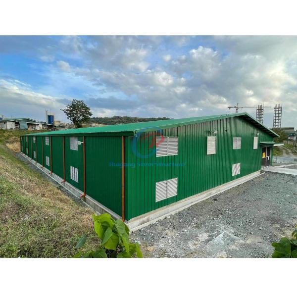 Economical Warehouse PEB Structure , Pre Engineered Steel Building