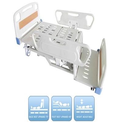 Altura elétrica paciente da cama 460-750mm dos cuidados com os trilhos laterais dobráveis dos PP