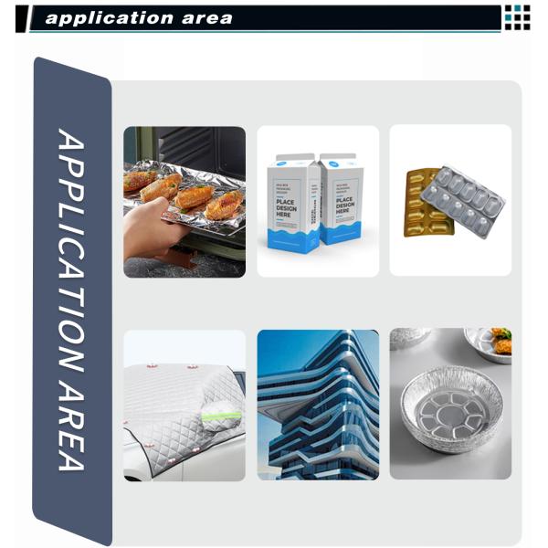 Healthy Kitchen Silver Pop Up Aluminum Foil Sheet with Soft Temper and Durable Design