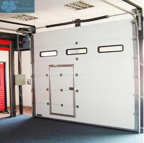 дверь длины панели 4000mm 500mm промышленная надземная для фабрики