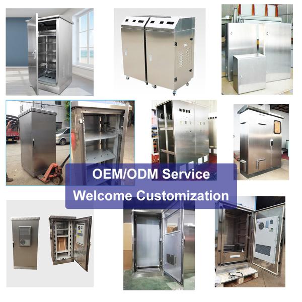OEM ODM SS316/304 SUS316 Telecom Battery Cabinet IPX6 IP66 IP67 IP68