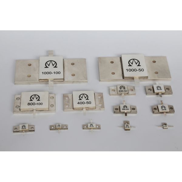Flange Mount RF Resistor with 1~100 Ohms Resistance ±5% Tolerance and DC-1GHZ Frequency Range