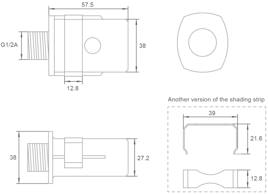 Add A Rotating Handle For Directional Tracking Zero Cross FCC Adjustable Lux Threshold