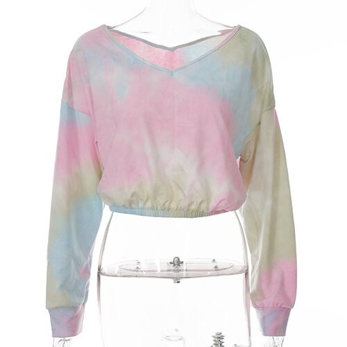 OEM maufactory polyester européen et américain nouveau col en V à manches