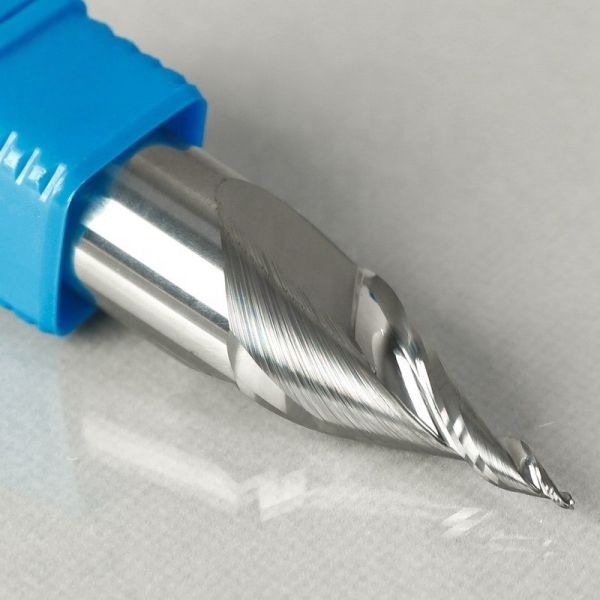 12mm SHK Two Flutes Spiral CNC Mini Channel Letters Cutter Tool Luminous Word Processing Engraving Tools with ODM & OEM Support