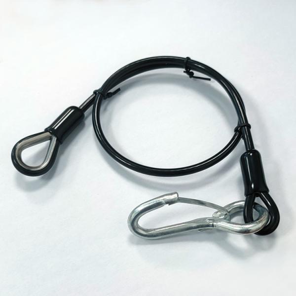 TPU PU PVC PA Coating Steel Wire Rope Sling Stainless Steel Wire Rope Safety Cable