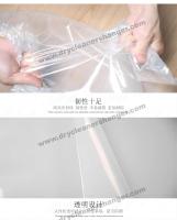 LDPE Dry Cleaning Polythene Covers Clear customized Film Color