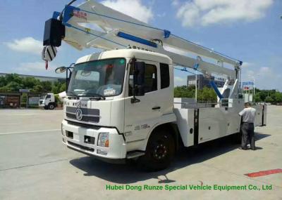 King Run 22m Truck Mounted Bucket Lift Aerial Work Platform LHD / RHD EURO 3