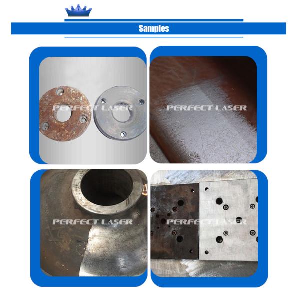200W 300W 500W Pulso de la máquina de limpieza láser de mano láser de eliminación de óxido de metal de la roya pintura de la capa de eliminación
