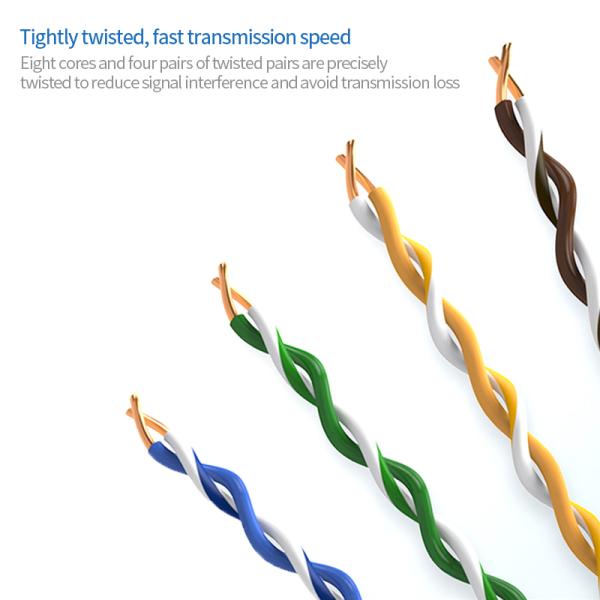 КАБЕЛЬ LAN МЕДИ CAT6 UTP 4 ПАРЫ 23AWG OEM ВЫСОКОСКОРОСТНОЙ 1000 FT