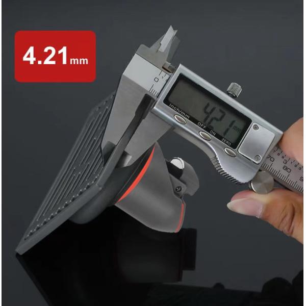 Matte Black Shower Floor Drain 4 Inch With Stainless Steel Material