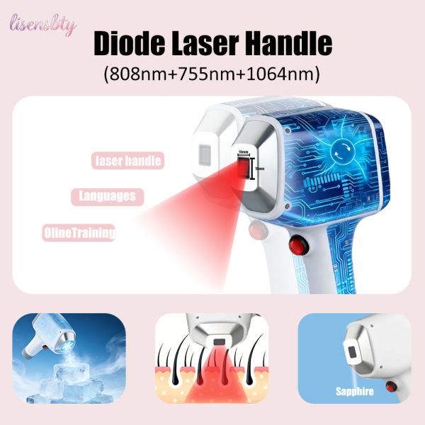 4000W Professional Diode Laser Machine 755nm 808nm 1064nm For Med Spa And Clinics