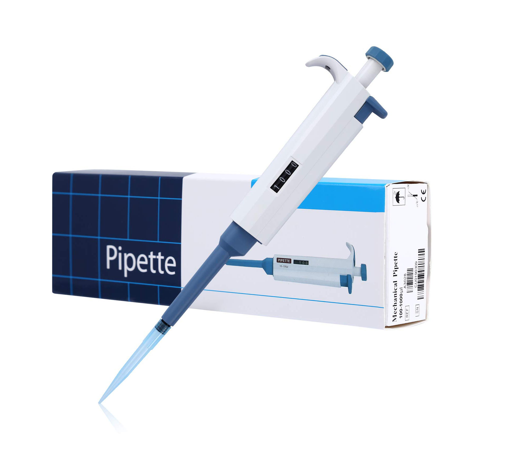 Adjustable Volume Autoclavable Digital Micro Pipette Liquid Dosing Dispenser for Laboratory Use Plastic Material
