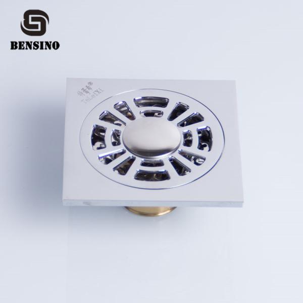 Silver Polished 100CM Bathroom Floor Drain Strainer
