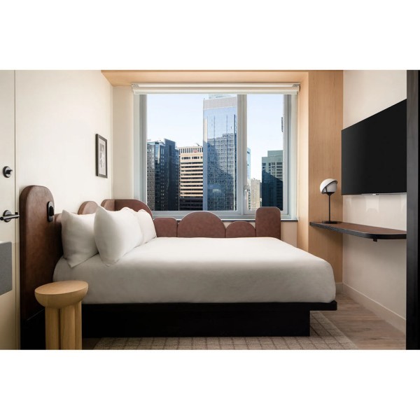 Canopy by Hilton Customized Modern Design Hotel Bedroom Furniture 5 Star Luxury Wood Furniture for Resorts