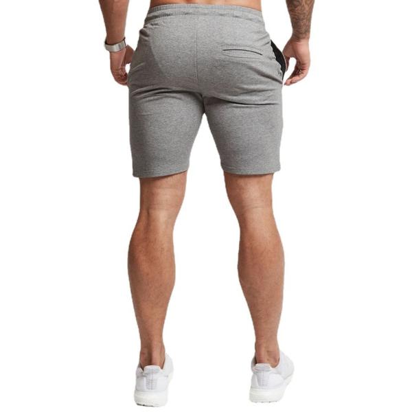 O jérsei 100% dos homens do algodão curto com bolsos Terry Workout Shorts francês