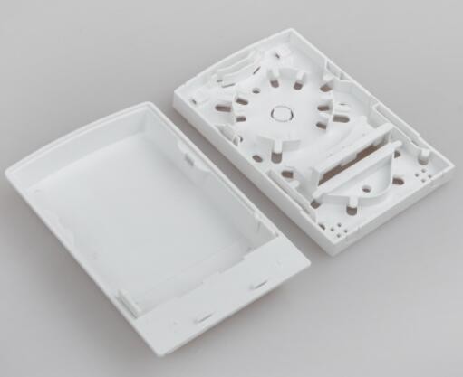 Dustproof 2 Core FTTH Fiber Optic Access Box Wall Mounted SGS