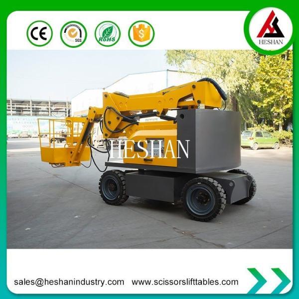 Electric Aerial Work Platform Used for All Terrain Work Platform Cherry Picker