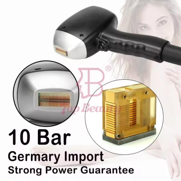 Machine d'épilation laser à diode de haute puissance portative 755 808 1064 nm 808 nm