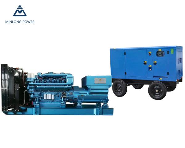 Minlong Wp10d238e301ng Weichai Gerador de motor a gás 160kw Controle automático