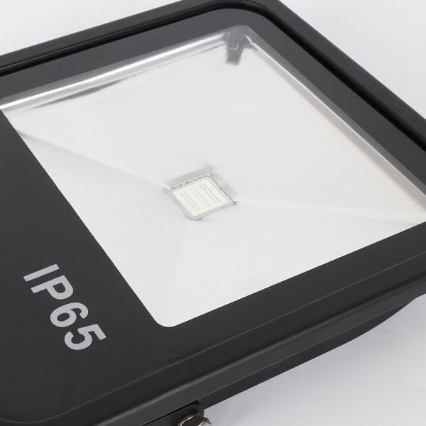 luzes de inundação exteriores do diodo emissor de luz de 10w 20w 30w, prova do tempo das luzes de inundação do diodo emissor de luz de IP65 RGB