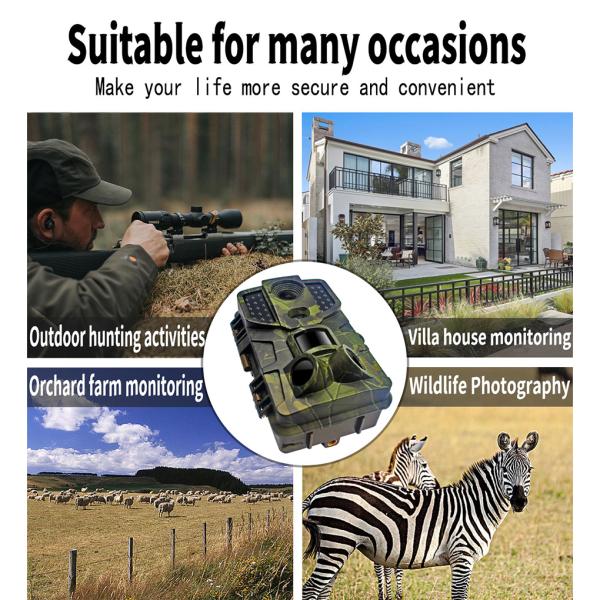 1080p Night Vision Goggle Waterproof Night Vision Wildlife Camera Trap IP56