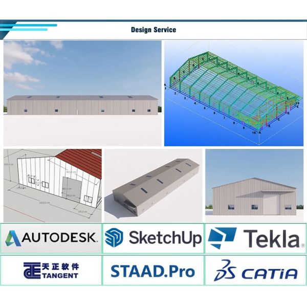 Prefabricated Shed Steel Structure Building (Q235/Q345)