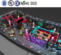 Espaço seguro de entretenimento temático para crianças Parque interior Design personalizado