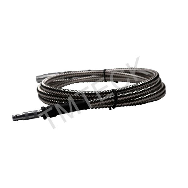 MPKL2 Lemo01 - Lemo00 proteção de aço inoxidável flexível do comprimento ultrassônico do cabo 1.5m
