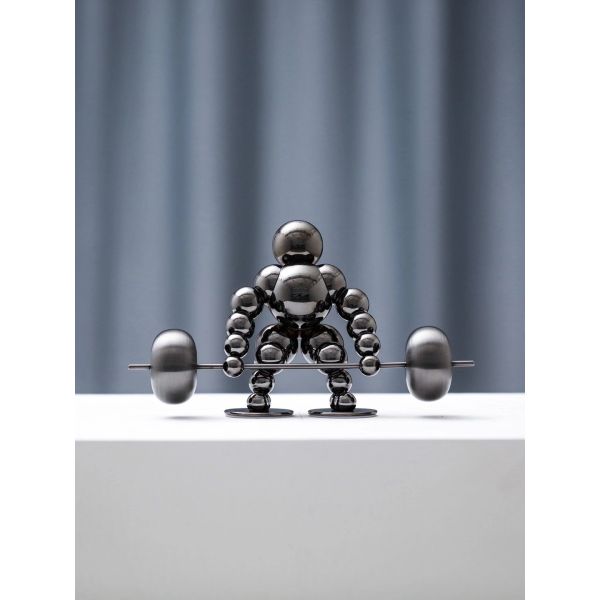 Multi Color Weightlifter Statue Custom Sizes Weightlifting Sculpture