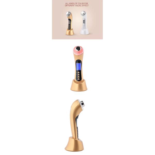 Photon Ultrasonic Waves Skin Care Machine , Galvanic And High Frequency Facial Machine