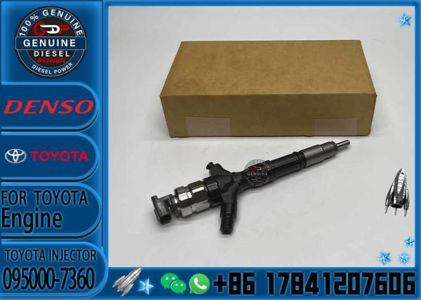  Hot Sale Fuel Unit Injector 095000 7360 0950007360 Common Rail Injector 095000-7360 for Toyota