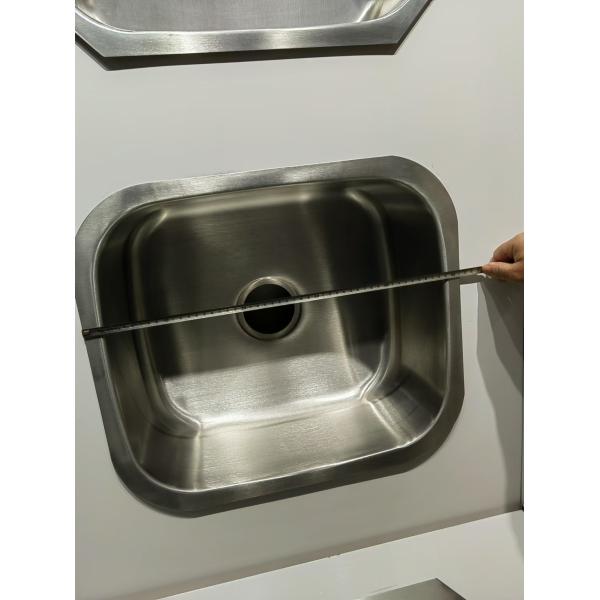 Brushed Ss201 Small Single Bowl Undermount Stainless Steel Kitchen Sink