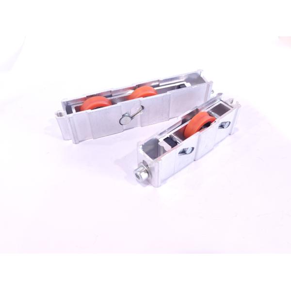 BROWN High Load Bearing Door Window Roller For Aluminum and Zinc Alloy