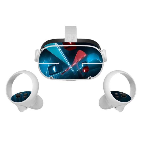 2021 new  for  oculus quest 2   sticker handle protective film Protective Skin Decals PVC Removable for  VR all-in-one glasses