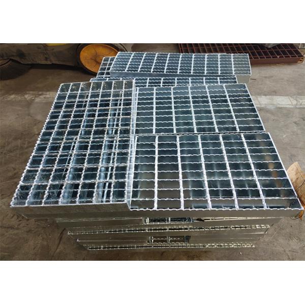 Plain Weave Welded Steel Grating 50x5mm Galvanized Building Platform