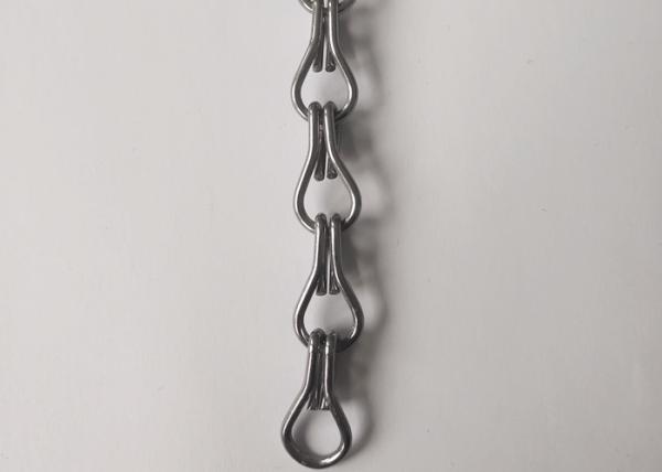 Gancho decorativo arquitetónico de alumínio anodizado da tela 24mm da mosca que oxida não